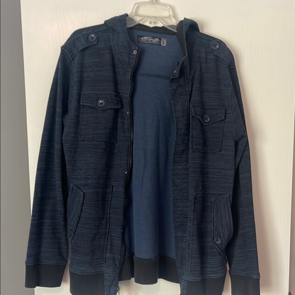 Retrofit Black Bomber Jacket Quilted Lightweight